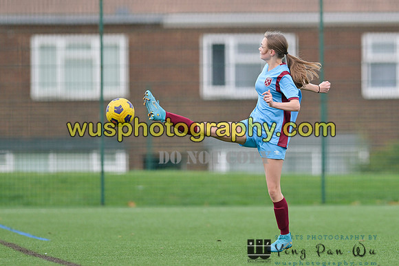20221022-142244A West Ham United Performance Girls U16 v AFC Bournemouth Girls U16