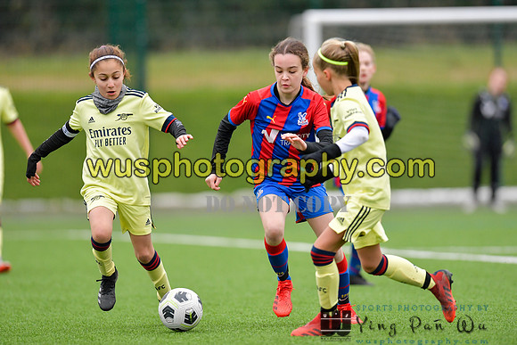 20220122-145839A Crystal Palace FC Girls U12 v Arsenal FC Girls U12