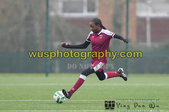 20220115-130539 West Ham United Academy Girls U14 v Notts County FC Girls U14