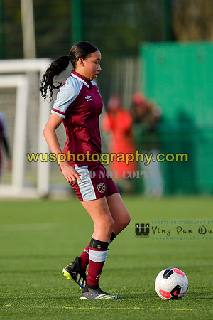 20211211-110100 West Ham United Academy Girls U16 v London Bees Academy U16