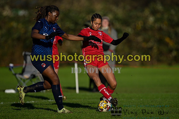 20241214-123251 AFC Leyton U16 Wyverns v Leyton Orient FC Girls U16
