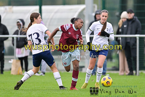 20221119-113511C Tottenham Hotspur Women FC Academy U15 v West Ham United Academy Girls U15