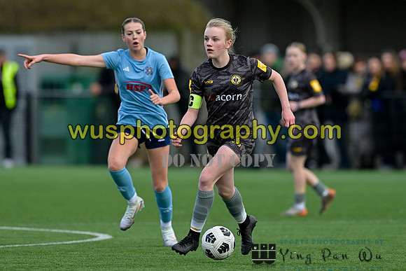 20250316-153237 Cray Wanderers Youth FC Girls U15 v Hashtag United Girls U15