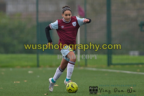 20241130-111113A West Ham United Warriors Girls U14 v Fareham Town Youth FC Girls U14