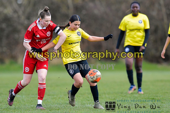 20220312-125215B Watford Ladies FC U14 Warriors v Welling United Girls U14