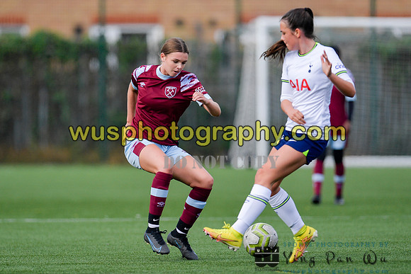 20220924-103925A West Ham United Academy Girls U15 v Tottenham Hotspur Women FC Academy U15