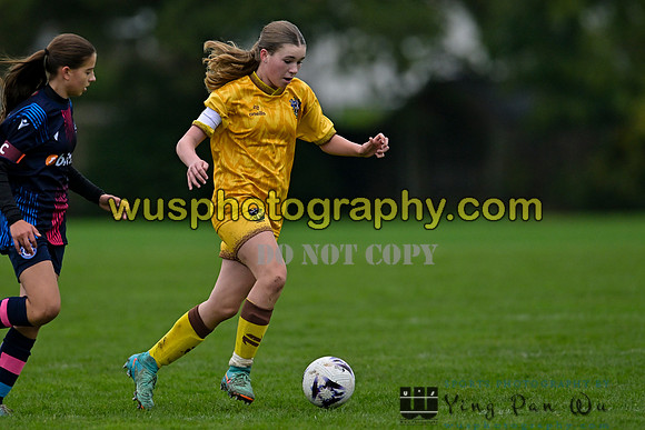 20241102-121836 Sutton United Girls U13 v Hartland Girls Academy U13