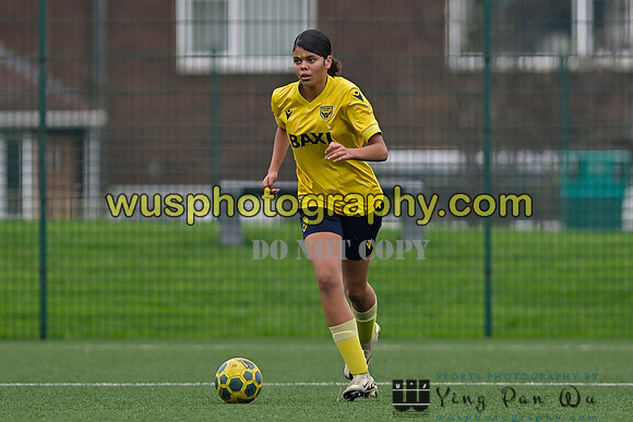 20241109-103856A West Ham United Performance Claret Girls U14 v Oxford United Girls U14