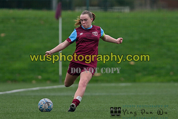 20241109-114009 West Ham United Performance Claret Girls U14 v Oxford United Girls U14
