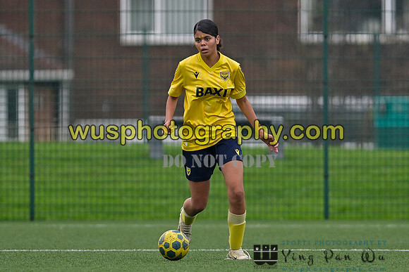 20241109-103856 West Ham United Performance Claret Girls U14 v Oxford United Girls U14