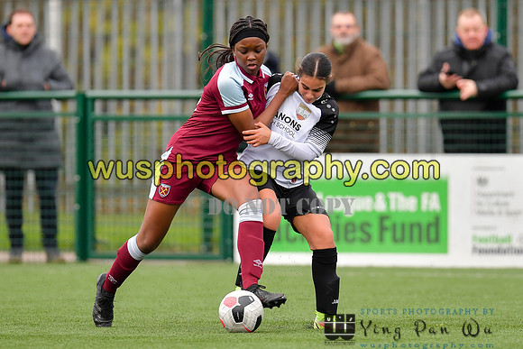 20211211-120835F West Ham United Academy Girls U16 v London Bees Academy U16