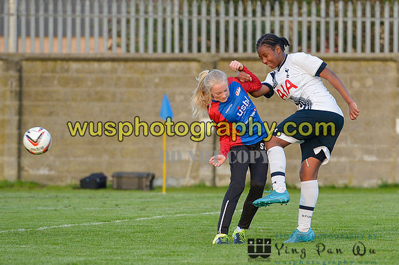 20160505-195708-5 Tottenham Hotspur Girls U12 and U13 v Årvoll IL Girls U12 and U13
