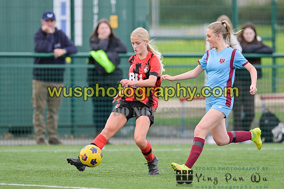 20221022-142602J West Ham United Performance Girls U16 v AFC Bournemouth Girls U16