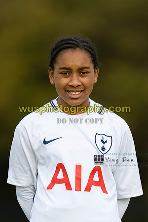 20171028-115810-2 Tottenham Hotspur Girls U12 Player Photo