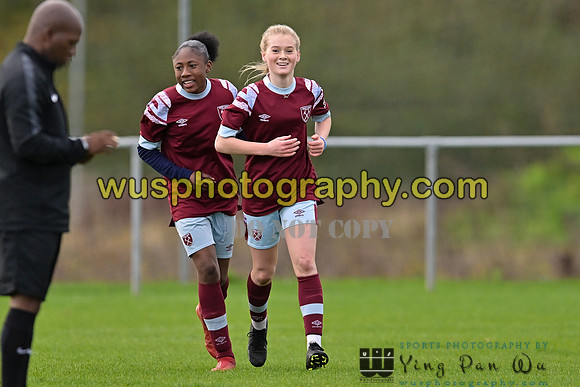 20221119-100949 Tottenham Hotspur Women FC Academy U15 v West Ham United Academy Girls U15