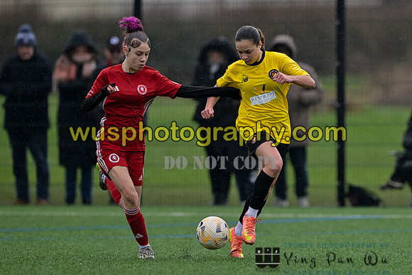 20250215-154252A Welling United Academy Girls U16 v Ebbsfleet United Girls U16