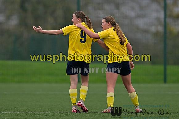 20241109-113848 West Ham United Performance Claret Girls U14 v Oxford United Girls U14