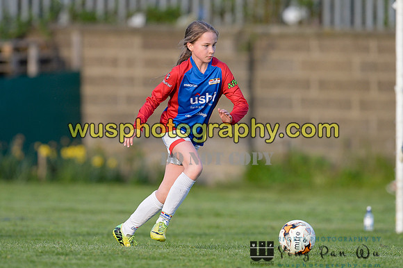 20160505-191923 Tottenham Hotspur Girls U12 and U13 v Årvoll IL Girls U12 and U13
