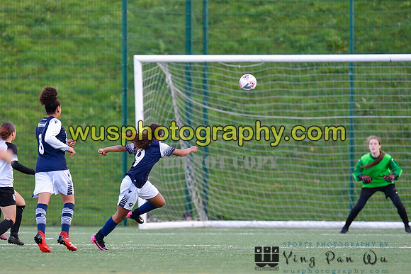 20201031-150421A London Bees Academy U14 v Millwall Lionesses Girls U14