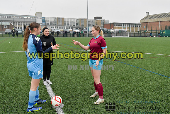 20220115-145205 West Ham United Performance Girls U16 v London City Lionesses U16