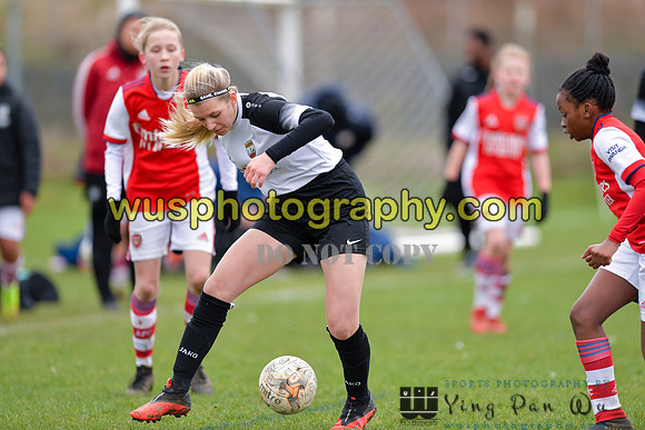 20220305-134737 London Bees Academy U14 v Arsenal FC Girls U13