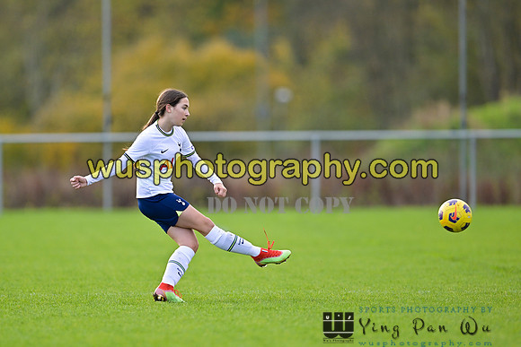 20221119-101724D Tottenham Hotspur Women FC Academy U15 v West Ham United Academy Girls U15