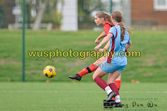 20221022-142003A West Ham United Performance Girls U16 v AFC Bournemouth Girls U16