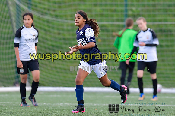 20201031-150424 London Bees Academy U14 v Millwall Lionesses Girls U14