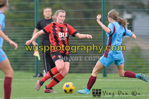 20221022-143354 West Ham United Performance Girls U16 v AFC Bournemouth Girls U16