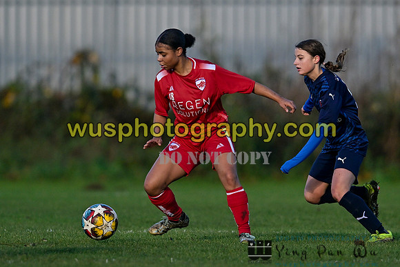 20241214-112110 AFC Leyton U16 Wyverns v Leyton Orient FC Girls U16