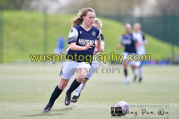 20210403-150314A London Bees Academy U14 v Millwall Lionesses Girls U14