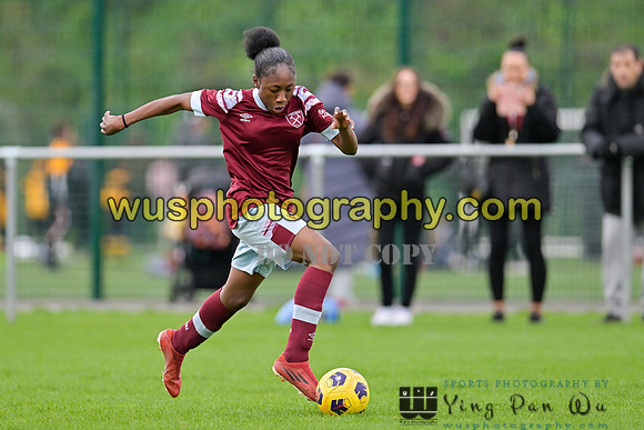 20221119-113514C Tottenham Hotspur Women FC Academy U15 v West Ham United Academy Girls U15