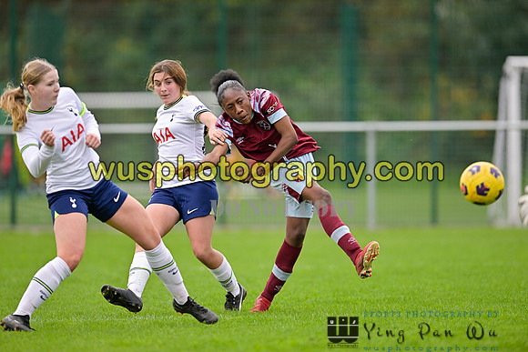 20221119-111832E Tottenham Hotspur Women FC Academy U15 v West Ham United Academy Girls U15