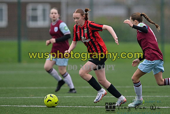 20241130-100411 West Ham United Warriors Girls U14 v Fareham Town Youth FC Girls U14