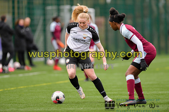 20211211-115752 West Ham United Academy Girls U16 v London Bees Academy U16