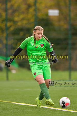 20211211-113602C West Ham United Academy Girls U16 v London Bees Academy U16