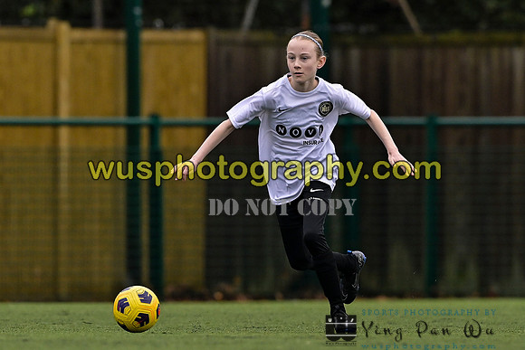 20250222-102306A Millwall Lionesses U12 v New Level Soccer Girls U12