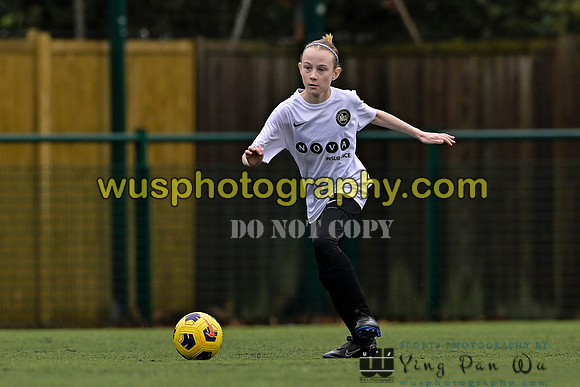 20250222-102306 Millwall Lionesses U12 v New Level Soccer Girls U12