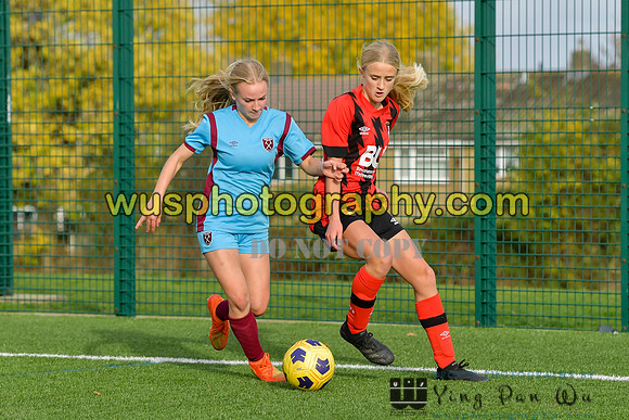 20221022-152519 West Ham United Performance Girls U15 v PLYR Baypoint CF Girls U15