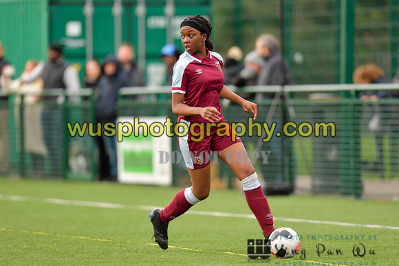 20211211-113904 West Ham United Academy Girls U16 v London Bees Academy U16