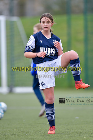 20210403-142745 London Bees Academy U14 v Millwall Lionesses Girls U14