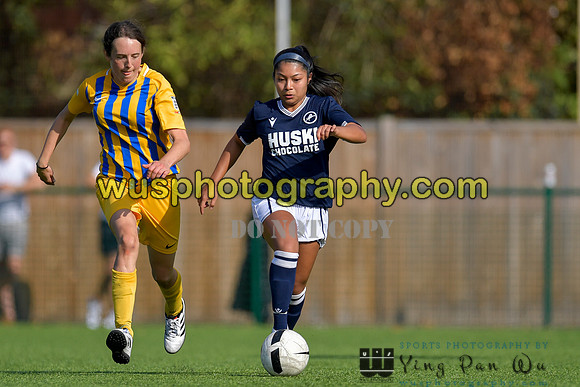 20200920-152722A Millwall Lionesses v New London Lionesses