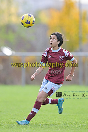 20221119-110436B Tottenham Hotspur Women FC Academy U15 v West Ham United Academy Girls U15