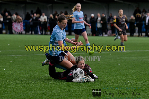 20250316-154031E Cray Wanderers Youth FC Girls U15 v Hashtag United Girls U15