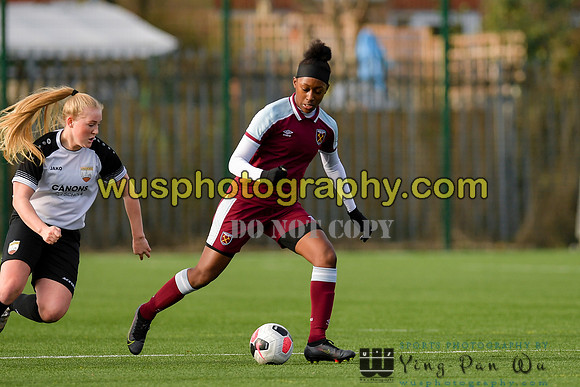 20211211-111406 West Ham United Academy Girls U16 v London Bees Academy U16