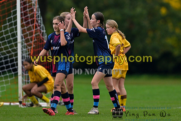20241102-123954 Sutton United Girls U13 v Hartland Girls Academy U13