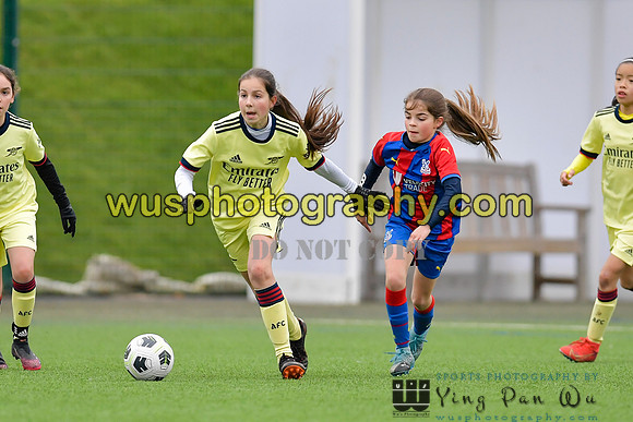 20220122-142628A Crystal Palace FC Girls U12 v Arsenal FC Girls U12