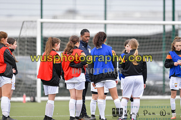 20210403-143656 London Bees Academy U14 v Millwall Lionesses Girls U14