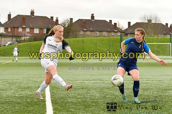 20220129-141903 London Bees Academy U16 v Tottenham Hotspur Women FC JTP U16