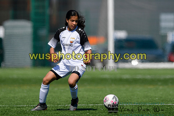 20210417-130900B London Bees Academy U14 v Tottenham Hotspur Women FC JTP U14